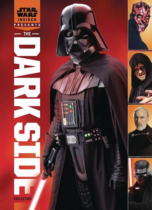 Cover Art for STAR WARS INSIDER PRESENTS DARK SIDE COLL HC