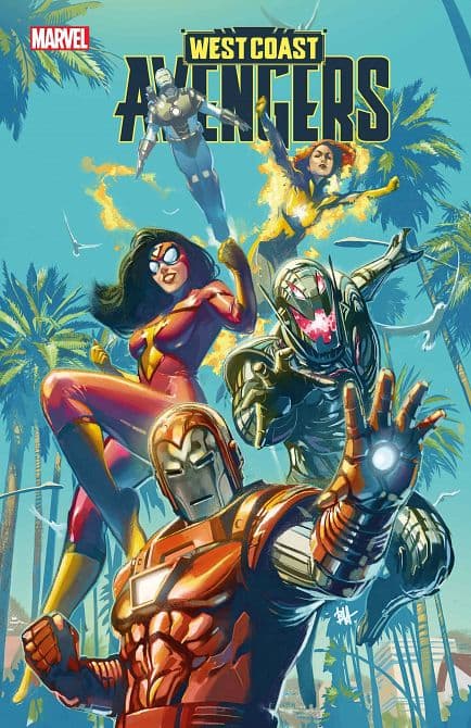 Cover Art for WEST COAST AVENGERS