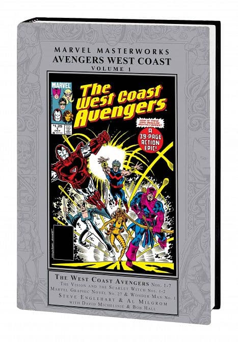 Cover Art for MARVEL MASTERWORKS AVENGERS WEST COAST HC VOL 01