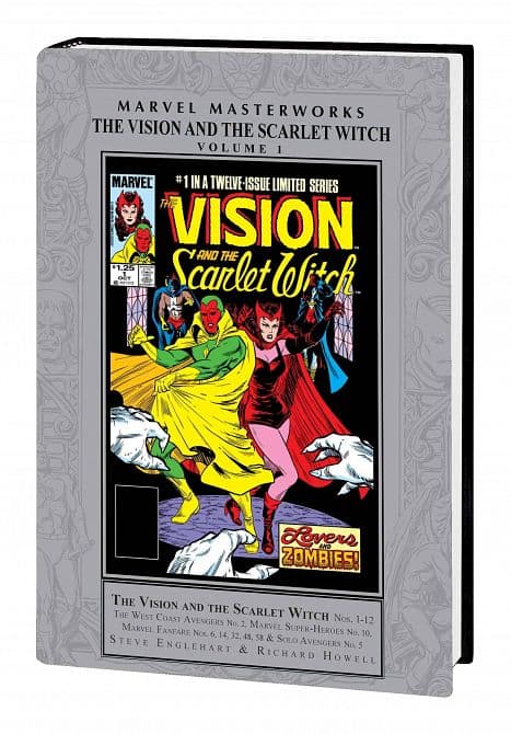 Cover Art for MARVEL MASTERWORKS VISION AND THE SCARLET WITCH HC VOL 01