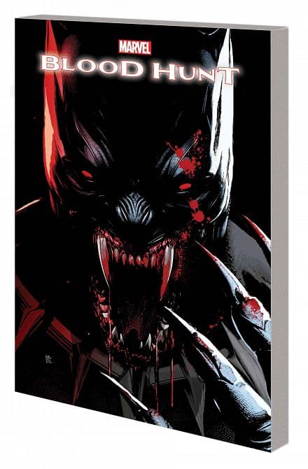 Cover Art for BLOOD HUNT MARVEL UNIVERSE TP