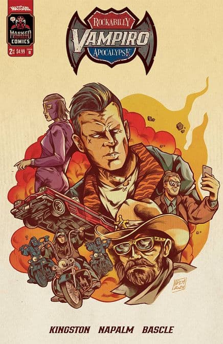 Cover Art for VAMPIRO ROCKABILLY APOCALYPSE