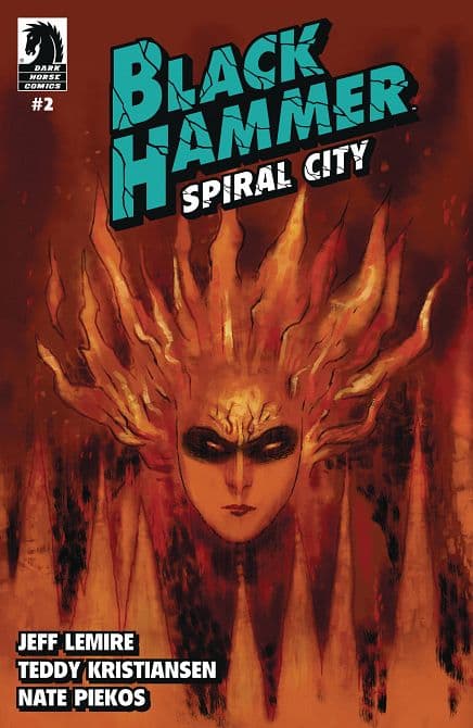 Cover Art for BLACK HAMMER SPIRAL CITY