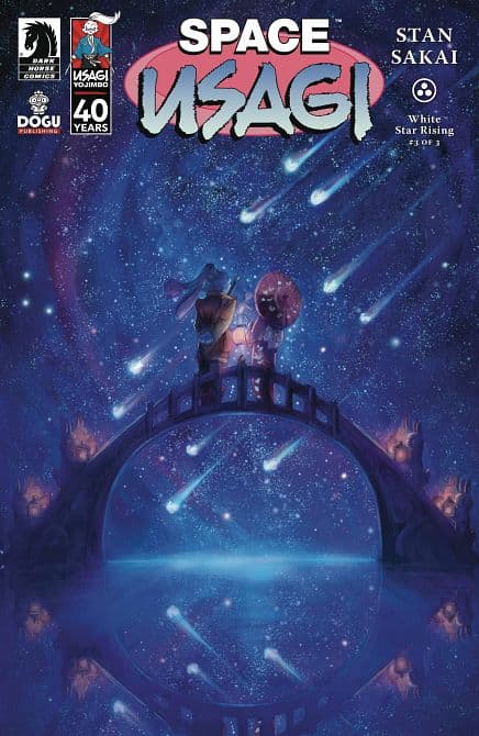 Cover Art for SPACE USAGI WHITE STAR RISING
