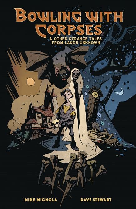 Cover Art for BOWLING WITH CORPSES & OTHER STRANGE TALES HC
