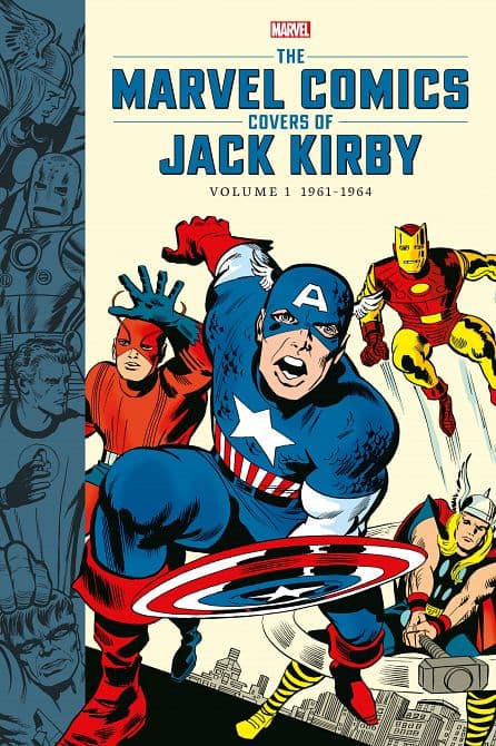 Cover Art for MARVEL COMICS COVERS OF JACK KIRBY HC