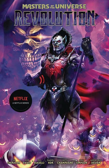 Cover Art for MASTERS OF THE UNIVERSE REVOLUTION GN