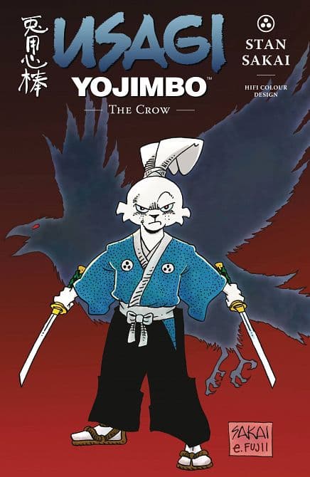 Cover Art for USAGI YOJIMBO CROW TP