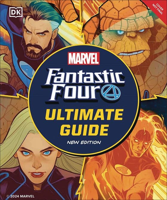 Cover Art for FANTASTIC FOUR ULTIMATE GUIDE HC
