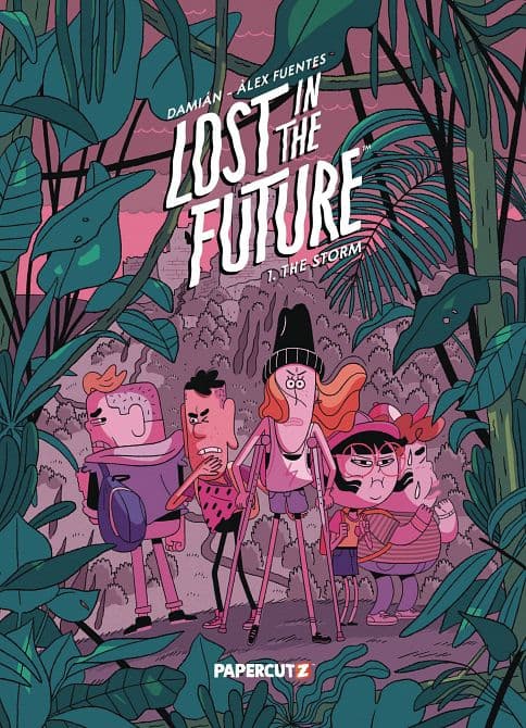 Cover Art for LOST IN THE FUTURE GN VOL 01 THE STORM