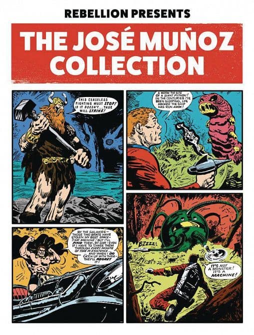 Cover Art for REBELLION PRESENTS THE JOSE MUNOZ COLLECTION TP