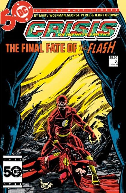 Cover Art for CRISIS ON INFINITE EARTHS FACSIMILE EDITION