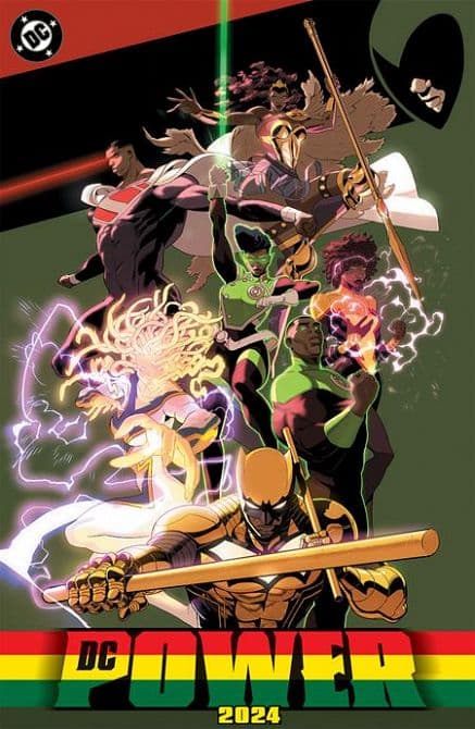 Cover Art for DC POWER 2024 HC