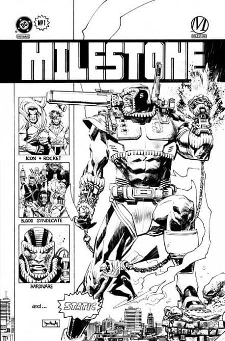 Cover Art for MILESTONE UNIVERSE THE SHADOW CABINET
