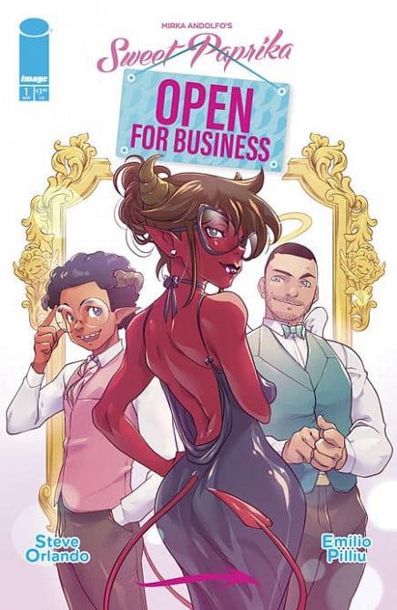 Cover Art for MIRKA ANDOLFOS SWEET PAPRIKA OPEN FOR BUSINESS