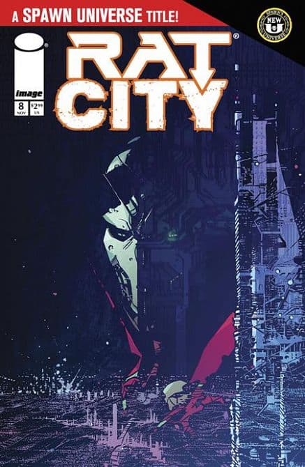 Cover Art for SPAWN RAT CITY