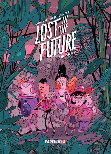 Cover Art for LOST IN THE FUTURE TP VOL 01 THE STORM