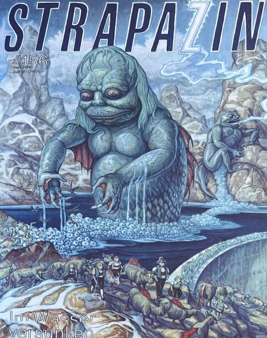 Cover Art for STRAPAZIN-Das Comicmagazin