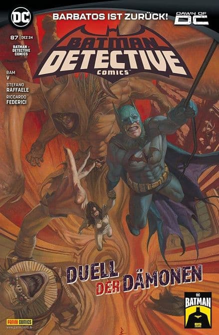 Cover Art for BATMAN-DETECTIVE COMICS ( REBIRTH )