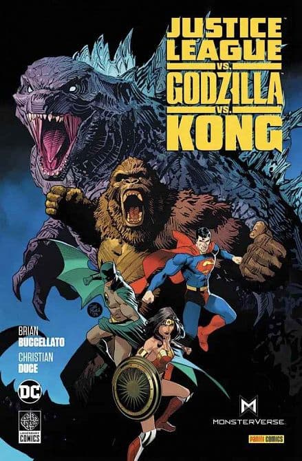 Cover Art for JUSTICE LEAGUE VS. GODZILLA VS. KONG ( SC )