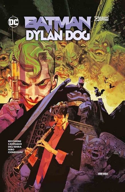 Cover Art for BATMAN/DYLAN DOG ( HC )