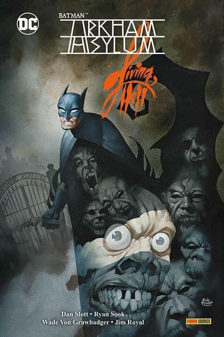 Cover Art for BATMAN: ARKHAM ASYLUM-LIVING HELL ( SC )