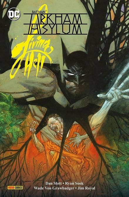 Cover Art for BATMAN: ARKHAM ASYLUM-LIVING HELL ( HC )
