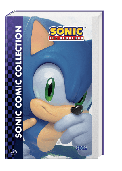 Cover Art for SONIC COMIC COLLECTION