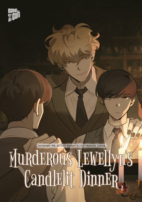 Cover Art for MURDEROUS LEWELLYN'S CANDLELIT DINNER