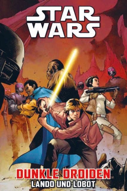 Cover Art for STAR WARS SONDERBAND: DUNKLE DROIDEN-LANDO UND LOBOT ( HC )