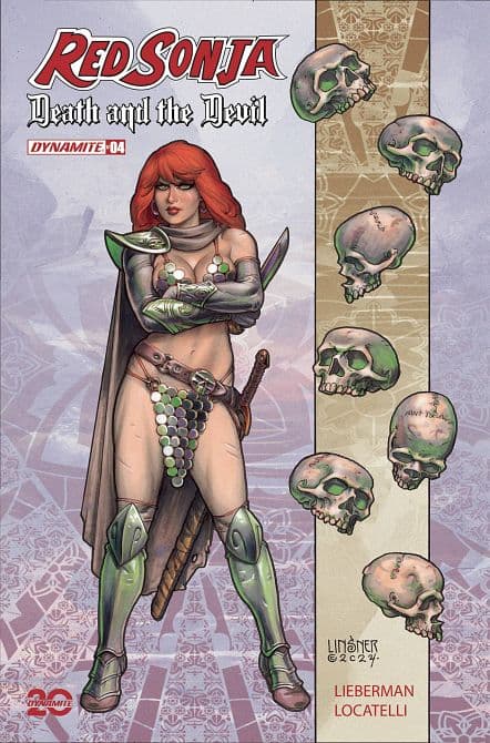 Cover Art for RED SONJA DEATH AND THE DEVIL