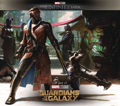 Cover Art for MARVEL STUDIOS INFINITY SAGA GUARDIANS GALAXY ART MOVIE HC