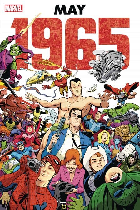 Cover Art for MARVEL MAY 1965 OMNIBUS HC