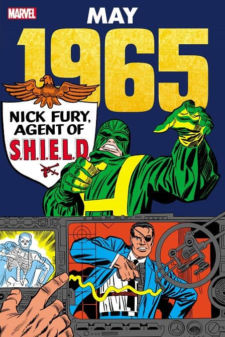 Cover Art for MARVEL MAY 1965 OMNIBUS HC JACK KIRBY DM VARIANT