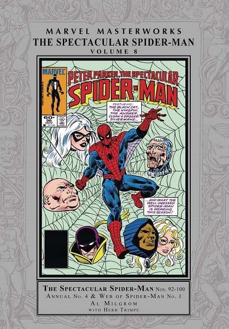 Cover Art for MARVEL MASTERWORKS THE SPECTACULAR SPIDER-MAN HC VOL 08