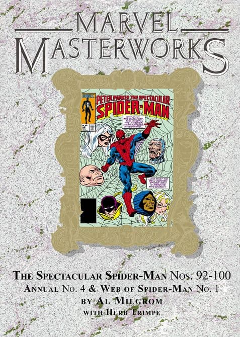 Cover Art for MARVEL MASTERWORKS THE SPECTACULAR SPIDER-MAN HC VOL 08 VOL 277 DM VARIANT