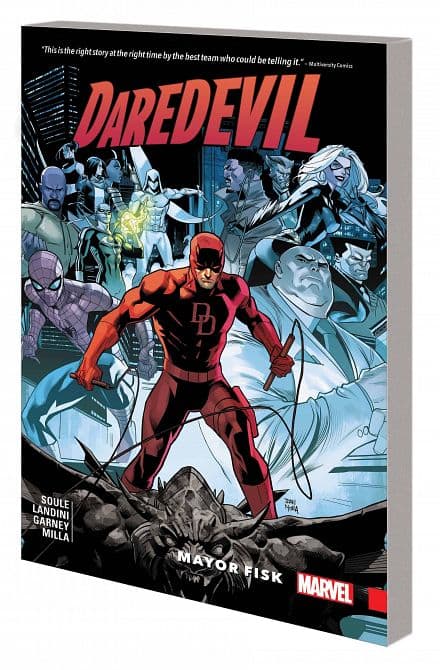 Cover Art for DAREDEVIL MAYOR FISK TP