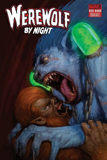 Cover Art for WEREWOLF BY NIGHT RED BAND