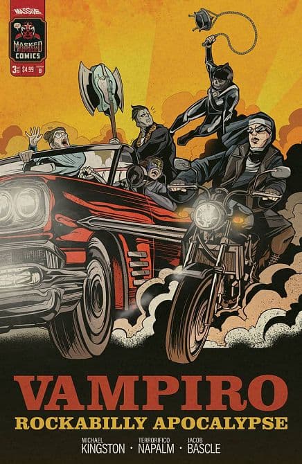 Cover Art for VAMPIRO ROCKABILLY APOCALYPSE