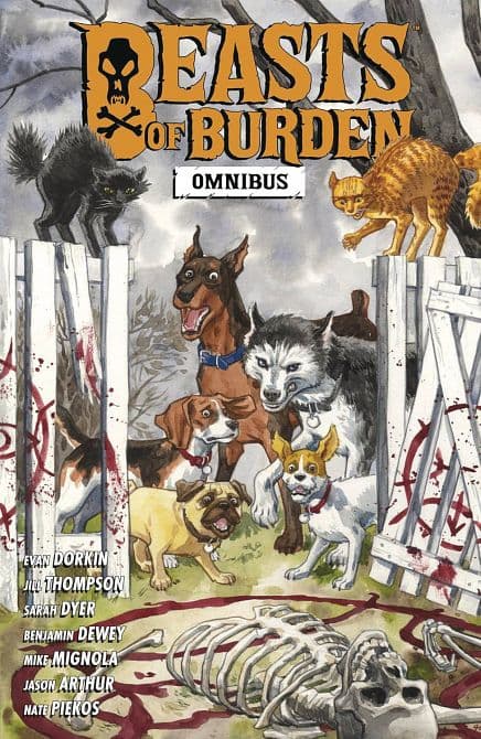 Cover Art for BEASTS OF BURDEN OMNIBUS TP