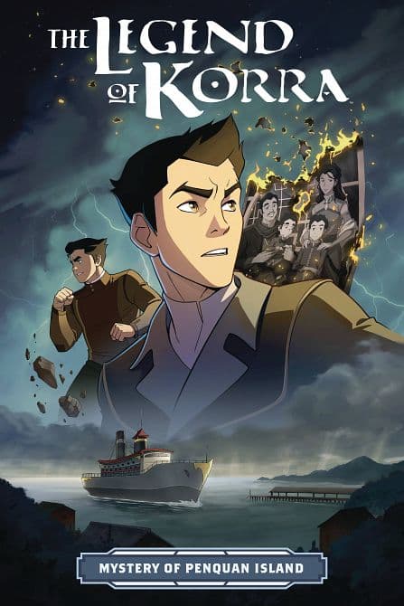Cover Art for LEGEND OF KORRA MYSTERY OF PENQUAN ISLAND TP
