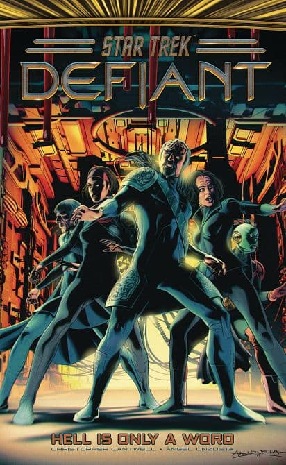 Cover Art for STAR TREK DEFIANT HC VOL 03 HELL IS ONLY A WORD