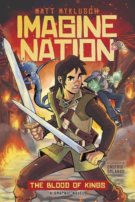 Cover Art for IMAGINE NATION GN VOL 01 BLOOD OF KINGS