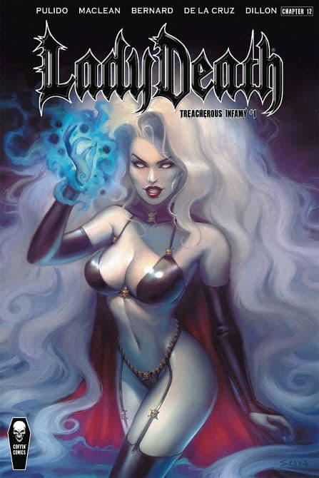 Cover Art for LADY DEATH TREACHEROUS INFAMY #1 HC EDITION