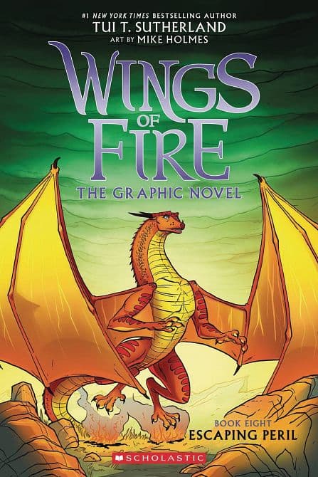 Cover Art for WINGS OF FIRE SC GN VOL 08 ESCAPING PERIL