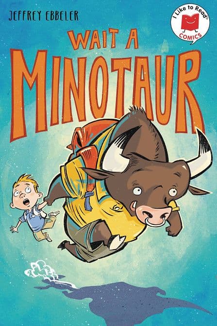Cover Art for WAIT A MINOTAUR HC