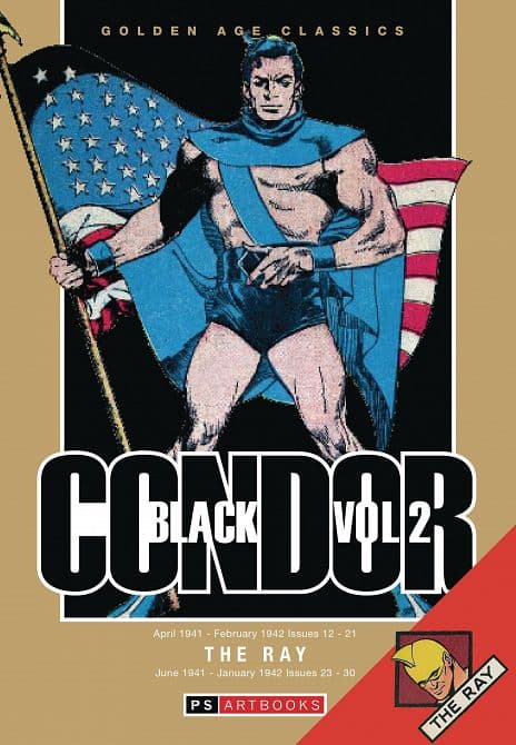 Cover Art for GOLDEN AGE CLASSICS BLACK CONDOR & RAY HC VOL 02