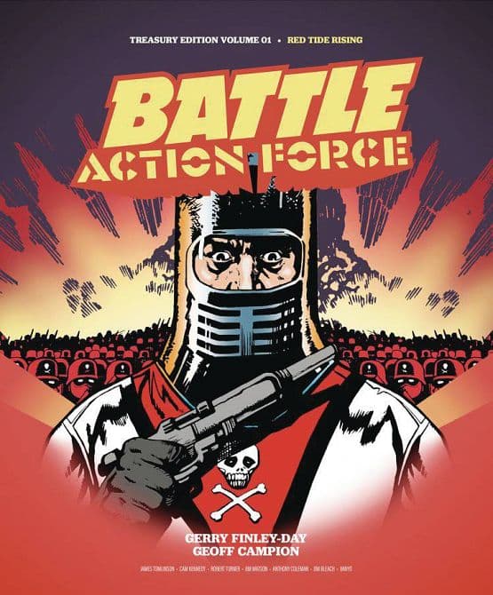 Cover Art for BATTLE ACTION FORCE TREASURY EDITION HC VOL 01 RED TIDE RISING