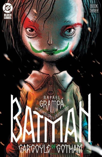 Cover Art for BATMAN GARGOYLE OF GOTHAM