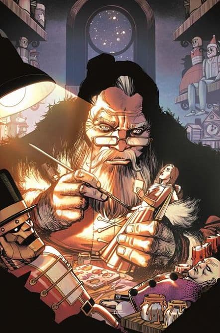 Cover Art for BATMAN SANTA CLAUS SILENT KNIGHT RETURNS